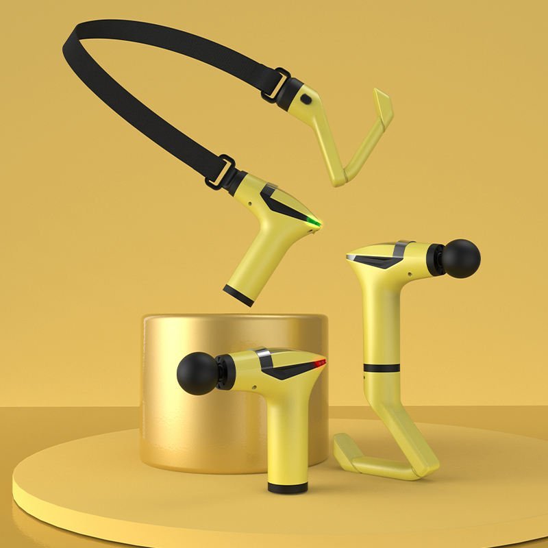 مسدس مساد المحمول بشاشة - massage gun LED screen & extended handle - الصورة 9