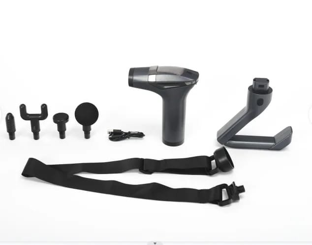 مسدس مساد المحمول بشاشة - massage gun LED screen & extended handle - الصورة 6