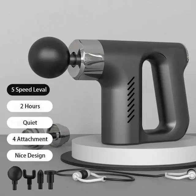 مسدس التدليك الاحترافي - Fascial Deep massage gun - الصورة 5