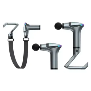مسدس مساد المحمول بشاشة - massage gun LED screen & extended handle