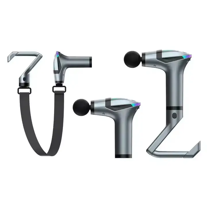 مسدس مساد المحمول بشاشة - massage gun LED screen & extended handle