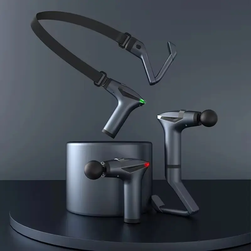 مسدس مساد المحمول بشاشة - massage gun LED screen & extended handle - الصورة 3